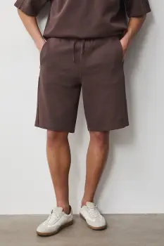 Medicine pantaloni scurti de trening pentru barbati, din bumbac imagine