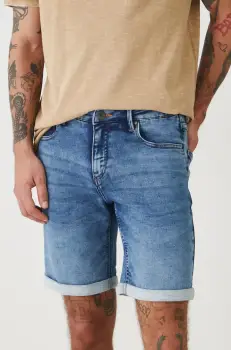 Medicine pantaloni scurti jeans barbati imagine