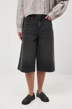 Medicine pantaloni scurti pentru femei, din denim imagine