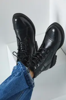 Medicine pantofi inalti culoarea negru imagine