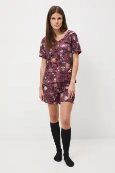 Medicine pijama culoarea violet imagine