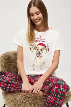 Medicine pijamale de bumbac bumbac imagine