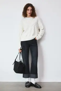 Medicine pulover culoarea bej imagine