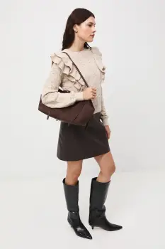 Medicine pulover culoarea bej imagine