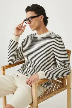 Medicine pulover culoarea bej imagine