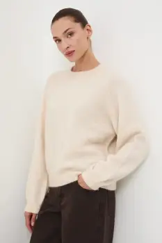 Medicine pulover culoarea bej imagine