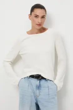 Medicine pulover culoarea bej imagine