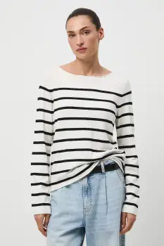 Medicine pulover culoarea bej, light imagine