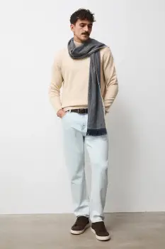 Medicine pulover culoarea bej, light, cu turtleneck imagine