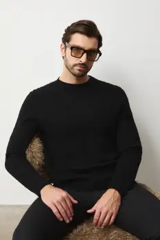 Medicine pulover culoarea negru imagine