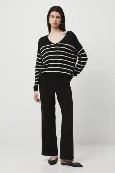 Medicine pulover culoarea negru imagine