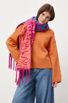 Medicine pulover culoarea portocaliu, calduros imagine