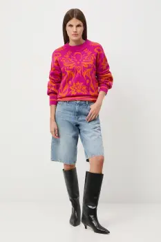 Medicine pulover culoarea portocaliu, light imagine