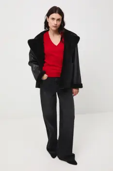 Medicine pulover culoarea rosu imagine