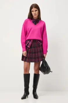 Medicine pulover culoarea roz imagine