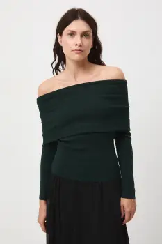 Medicine pulover culoarea verde, light imagine