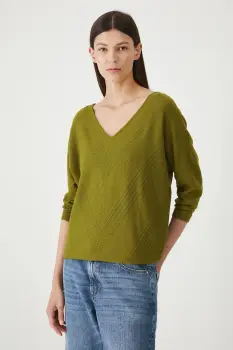 Medicine pulover culoarea verde, light imagine