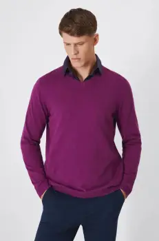 Medicine pulover de bumbac culoarea roz, light imagine