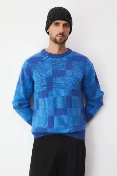 Medicine pulover din amestec de lana calduros imagine