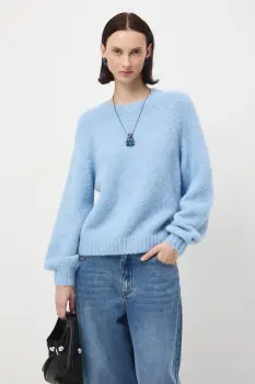 Medicine pulover din lana de alpaca calduros imagine