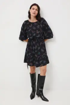 Medicine rochie culoarea negru imagine