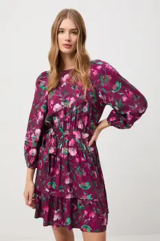 Medicine rochie culoarea roz imagine