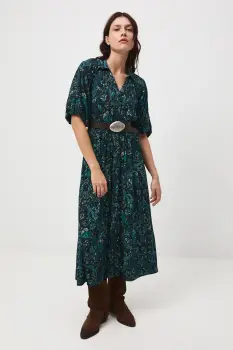 Medicine rochie culoarea verde imagine