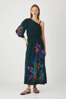 Medicine rochie maxi, evazati imagine