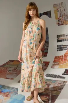 Medicine rochie maxi, evazati imagine