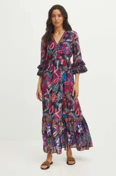 Medicine rochie maxi, evazati imagine