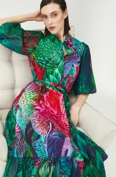 Medicine rochie maxi, evazati imagine