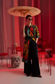 Medicine rochie midi, drept imagine