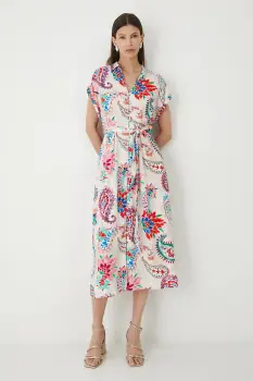 Medicine rochie midi, evazati imagine