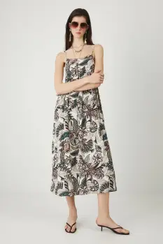 Medicine rochie midi, evazati imagine