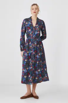 Medicine rochie midi, evazati imagine