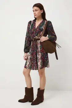 Medicine rochie midi, evazati imagine