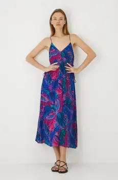 Medicine rochie midi, evazati imagine