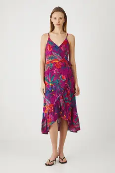 Medicine rochie midi, evazati imagine