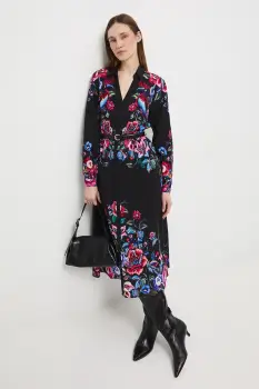 Medicine rochie midi, evazati imagine