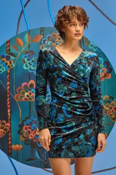 Medicine rochie mini, mulata imagine