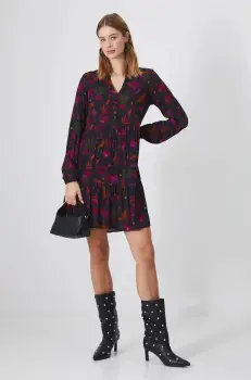 Medicine rochie mini, oversize imagine