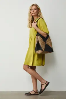 Medicine rochie oversized cu in imagine