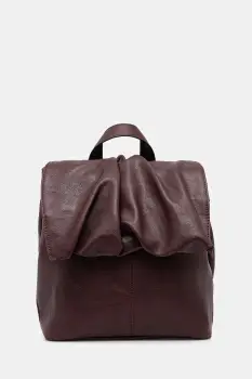 Medicine rucsac culoarea bordo, mic, neted imagine