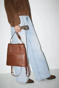 Medicine rucsac culoarea maro, mare imagine