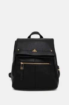 Medicine rucsac femei, culoarea negru, mare, neted imagine