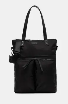 Medicine rucsac femei, culoarea negru, mare, neted imagine