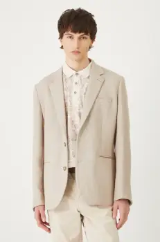 Medicine sacou barbati, culoarea bej imagine
