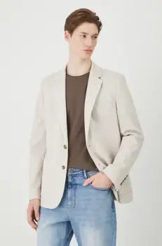 Medicine sacou barbati, culoarea bej imagine