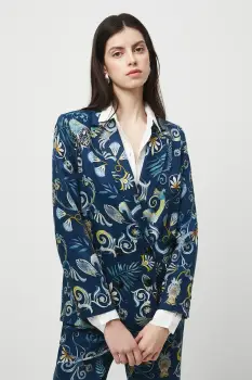 Medicine sacou culoarea bleumarin imagine