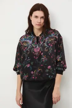 Medicine sacou culoarea negru, oversize, modelator imagine